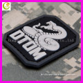 Embossed and rebossed customize 3D PVC rubber label, PVC silicone patch, gear badge label